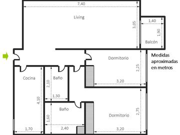 Departamento - Villa Urquiza