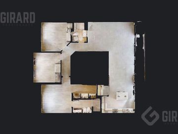 Departamento en venta, piso de 4 amb con cochera, zona Guemes. Apto Credito