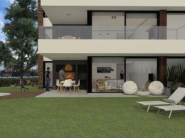 Duplex Venta VILAGO NORDELTA 3 HAB DEPEND. C/COCHERA Y BAULERA, TERRAZA CON PERGOLA