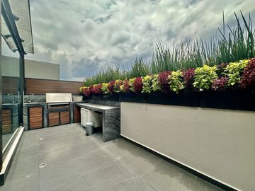 Roma sofisticado y elegante departamento Pent House de Revista con terrazas
