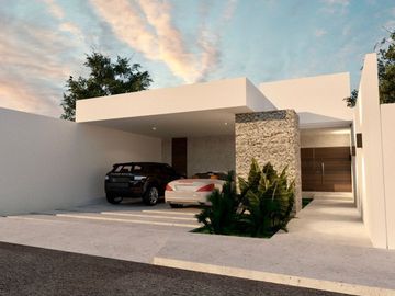 CASA DE 1 PLANTA EN PRE VENTA EN CHOLUL CENTRO AL NORTE DE MÉRIDA