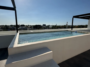 Departamento en venta de 2 rec. en Montecristo, Merida Yucatan