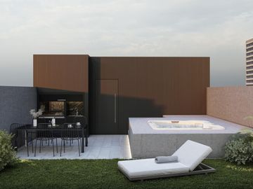 Venta Dpto con Terraza Almagro Dos Ambientes en Construcción Entrega en marzo 2026 UF 903