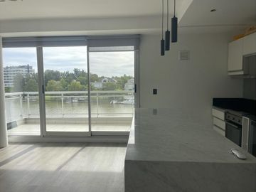 Departamento en alquiler con amarra en Ribera.  Marinas del canal. Nordelta