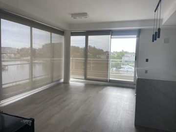 Departamento en alquiler con amarra en Ribera.  Marinas del canal. Nordelta