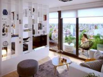 Venta Monoambiente con Balcón en Construcción Almagro Billinghurst 400 entrega en marzo 2026 UF 601