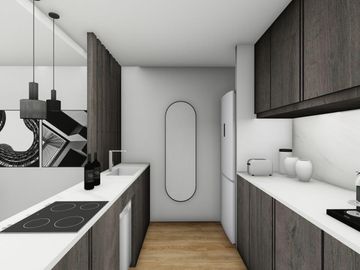 Venta Monoambiente con Balcón en Construcción Almagro Billinghurst 400 entrega en marzo 2026 UF 604