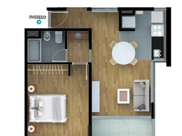 Venta depto 1 dormitorio CON AMENITIES en  ARROYITO