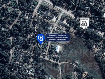 VENTA Casa Ph 5 amb 170 m2  lote 1000 m2 Rio Minero y Rio Malleo Bº Tres Cerros Villa la Angostura