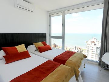 Venta departamento 1 ambiente a estrenar con vista al mar zona La Perla  Royal Park