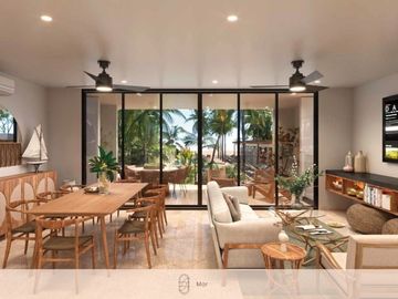 DEPARTAMENTO VENTA MERIDA TELCHAC BEACHFRONT EN MANGATA 5 RECAMARAS