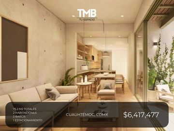 Departamento Nuevo en la Colonia Cuauhtémoc