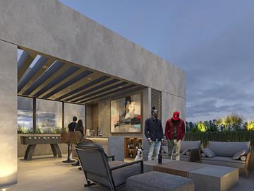 Departamento de 2 recámaras con amenidades en venta en Montes de Amé