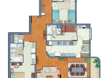 Departamento en Venta en Condominio Las Antillas - Ed. Dominica piso 16