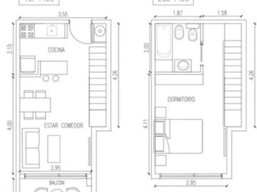 Departamento 2 Ambientes con balcón y cochera en Venta, Saavedra, Capital Federal