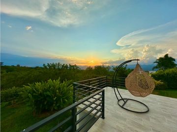 Casa Campestre con una vista espectacular al valle de Risaralda