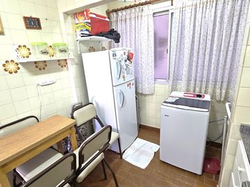 Av 12 1200  Impecable monoambiente dividido edificio SUX XI  Miramar