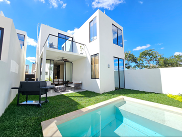 Casas en Venta en Mérida en Privada Residencial al Norte de Mérida