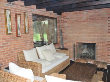 casa en venta en un nivel en Club de Golf Los Encinos Lerma