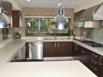 casa en venta en un nivel en Club de Golf Los Encinos Lerma