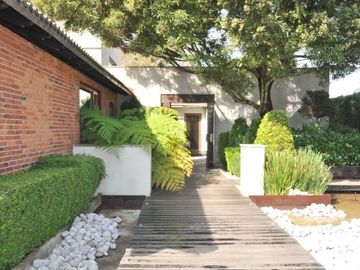 casa en venta en un nivel en Club de Golf Los Encinos Lerma