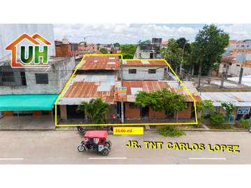 643-VENDO TERRENOS COMERCIALES PUCALLPA-FRENTE A PLAZA PEDRO PORTILLO