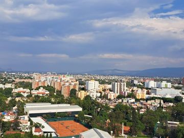 Departamento con amenidades y vista panorámica en San Ángel