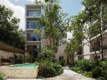 Departamento de 2 recámaras con amenidades en Dzitya