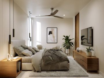 Departamento de 2 recámaras con amenidades en venta en Montes de Amé, Mérida