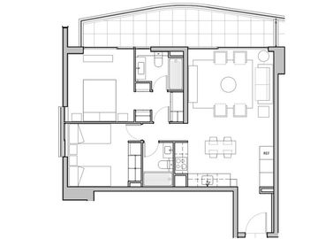Departamento en Venta en Estadio Italiano - 7 min del metro Hernando de magallanes