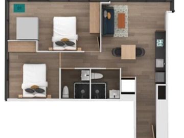 Departamento en Juárez, Cuauhtémoc, 06600 Ciudad de México, CDMX AH24-4884