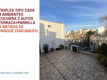 PH 4 ambientes 2 cocheras terraza en venta, Parque Chacabuco, Capital federal