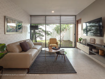 Casa en Cholul, Mérida en Privada, recámara en PB, PREVENTA