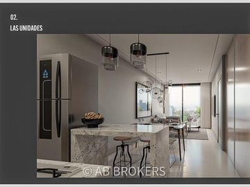 2 ambientes en Palermo Hollywood a estrenar