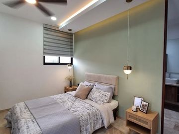 Towmhouse smart inteligente paneles solares 3 Recamaras Cholul