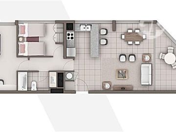Departamento en Venta en PLAYA HUANTAJAYA