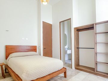 Departamento amueblado  frente a la playa, en Telchac puerto