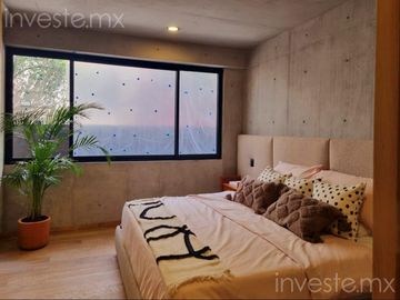 Puebla 277 , Roma Norte, Cuauhtémoc , Cdmx.  Departamento Garden House exterior en venta.