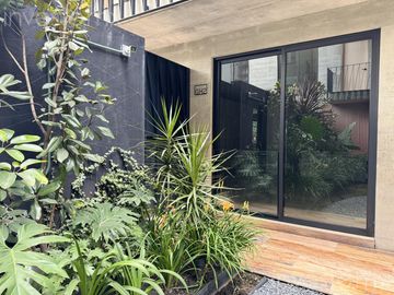 Puebla 277 , Roma Norte, Cuauhtémoc , Cdmx.  Departamento Garden House exterior en venta.