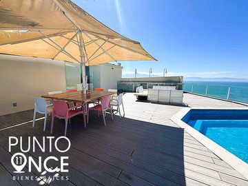 Departamento Penthouse en venta en Del Canto, Nuevo Vallarta