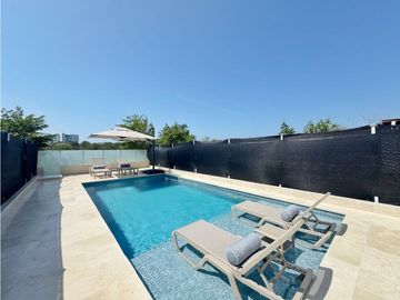 Venta CASA 2 niveles con PISCINA Karibana Beach & Golf Cartagena