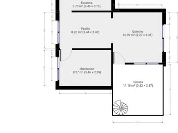 Venta PH tipo casa 6 amb  patio terraza Caballito