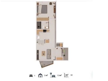 PRE VENTA DE ESTUDIO EQUIPADO EN OTAY [GRAND BOSATT