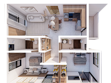 Departamento en VENTA en JOYAS DE MOCAMBO, Boca del Rio