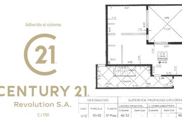 Venta! - Departamento 1 Dormitorio (Por escalera) - Arroyito, Rosario, Santa Fe - Cordiviola 871