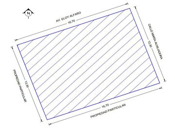 TERRENO DE 156.56M2,PARROQUIA PEDERNALES