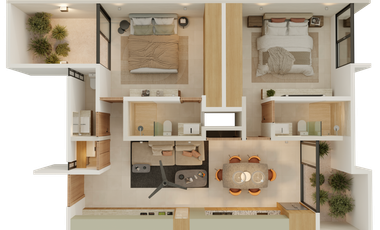 Departamento(B) en Venta en Ananda, Temozón