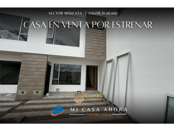 CASA POR ESTRENAR DENTRO DE CONDOMINIO EN VENTA EN MISICATA