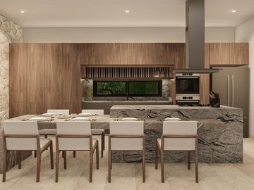 CASA EN COUNTRY CLUB 3 HABITACIONES Y ROFTOP PRIVADO, ALBERCA, CAMPO DE GOLF