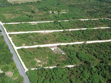 TERRENOS EN VENTA MOTUL NORTE, CARRETERA TELCHAC PUERTO.